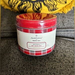 Hearth & Hand Red Plaid Hot Cocoa Mix Tin